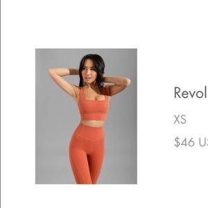 BuffBunny Revolution sports bra - Canyon Rust
